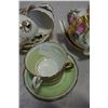 Image 2 : LOT OF 9 CHINA CUPS AND SAUCERS