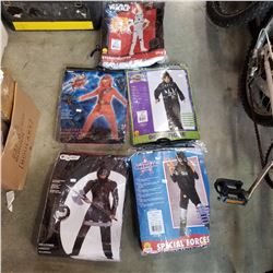 LOT OF NEW HALLOWEEN COSTUME OVER $150 RETAIL