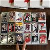 Image 3 : BINDER OF HOCKEY STAR AND INSERT CARDS, BOOK VALUE $7-800