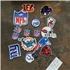 Image 1 : 15 NFL TEAM PATCHES RETAIL $6-15 EACH