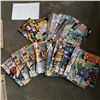 Image 1 : BOX OF 65 COMICS, SPIDERMAN, XMEN, BATMAN, CAPTAIN AMERICA, SUPERMAN, ETC