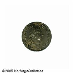 1722 PENNY Rosa Americana Penny, VTILE MS63 Brown