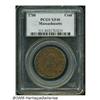 Image 1 : 1788 1C Massachusetts Cent XF40 PCGS. Ryder 2-B, 