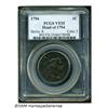 Image 3 : 1794 1C Head of 1794 VF35 PCGS. S-49, R.2. A bold