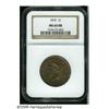 Image 1 : 1816 1C MS64 Red and Brown NGC. N-2, R.1. This lu