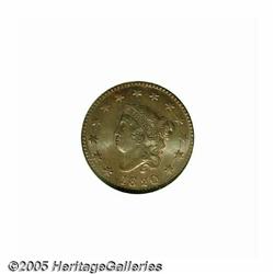 1820 1C Large Date MS67 Brown NGC. N-13, R.1. An 