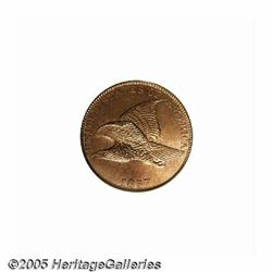 1857 1C MS64 PCGS. Snow-8. FS-005. The reverse di