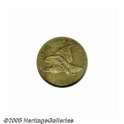 1856 1C Proof, Improperly Cleaned, NCS. Snow-9. A