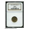 Image 1 : 1864 1C Copper-Nickel MS65 NGC. Exemplary from a 