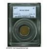 Image 1 : 1877 1C XF45 PCGS. A pleasing light to medium bro