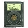 Image 1 : 1864 1C Copper-Nickel PR64 PCGS. Peach fields com