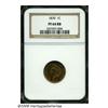 Image 1 : 1870 1C PR64 Red and Brown NGC. This meticulously