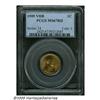 Image 1 : 1909 VDB 1C MS67 Red PCGS. Honey-gold and pale li