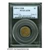Image 1 : 1909-S VDB 1C AU58 PCGS. This key-date Lincoln di