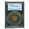 Image 1 : 1909-S VDB 1C MS62 Red PCGS. Muted orange color w