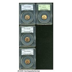 1915 1C MS64 Red PCGS, well struck, splendid gold