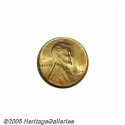 1924 1C MS66 Red PCGS. Sharply struck and fully b