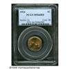 Image 3 : 1924 1C MS66 Red PCGS. Bright apricot and gold co