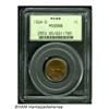 Image 1 : 1924-D 1C MS65 Red and Brown PCGS. Vivid olive, r