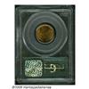 Image 4 : 1925 1C MS67 Red PCGS. Lustrous golden-orange sur