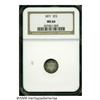 Image 3 : 1871 3CS MS66 NGC. The James Longacre designed Th