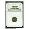 Image 1 : 1884 3CN PR65 Cameo NGC. A thin veneer of champag