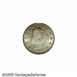 1886 5C MS65 PCGS. The second 8 in the date is re