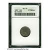 Image 1 : 1837 10C Large Date AU55 ANACS. Sharp details wit