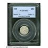 Image 1 : 1850 10C MS63 PCGS. The surfaces are steel-gray w