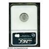 Image 2 : 1871 10C MS65 S NGC. Fortin-102a. A fully brillia