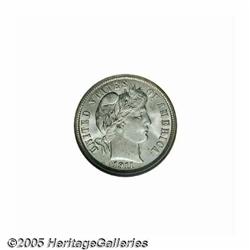 1911 10C MS67 NGC. The highly lustrous surfaces s