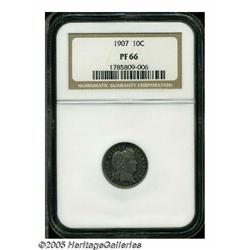 1907 10C PR66 NGC. The fields are deeply mirrored