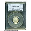 Image 1 : 1915 10C PR64 PCGS. Blended honey and cream-gray 