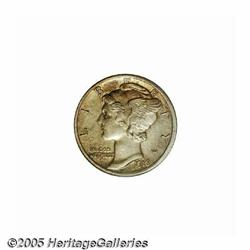 1916-D 10C AU55 PCGS. Twentieth century key-date 