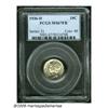 Image 1 : 1936-D 10C MS67 Full Bands PCGS. A lightly toned 