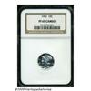 Image 3 : 1942 10C PR67 Cameo NGC. This Superb Gem Proof Me