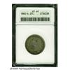 Image 1 : 1860-S 25C XF40 ANACS. The 1860-S is a scarce dat