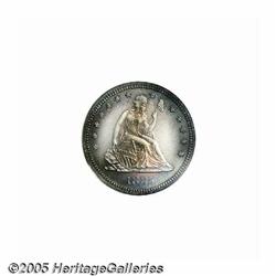 1885 25C PR66 PCGS. Toning enthusiasts will certa