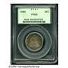 Image 3 : 1885 25C PR66 PCGS. Toning enthusiasts will certa