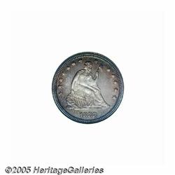 1888 25C PR66 NGC. Only 10,833 quarters were prod