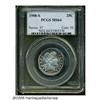 Image 1 : 1908-S 25C MS64 PCGS. Peripheral cobalt-blue and 