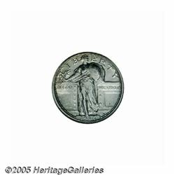 1916 25C --Polished--ANACS. Unc Details, Net AU50