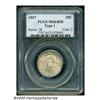 Image 1 : 1917 25C Type One MS64 Full Head PCGS. Fully stru
