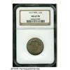 Image 3 : 1917 25C Type One MS67 Full Head NGC. Fully struc