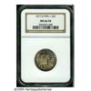 Image 1 : 1917-D 25C Type One MS64 Full Head NGC. Fully lus