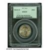 Image 1 : 1920-D 25C MS64 PCGS. Dusky dove-gray color endow
