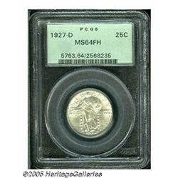 1927-D 25C MS64 Full Head PCGS. The '27-D is a st