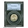 Image 3 : 1932-D 25C MS64 PCGS. Soft, frosted mint luster c