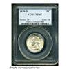Image 1 : 1939-D 25C MS67 PCGS. Fully lustrous surfaces rev