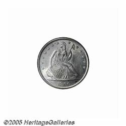 1860-S 50C MS64 NGC. WB-101. Large Mintmark. This